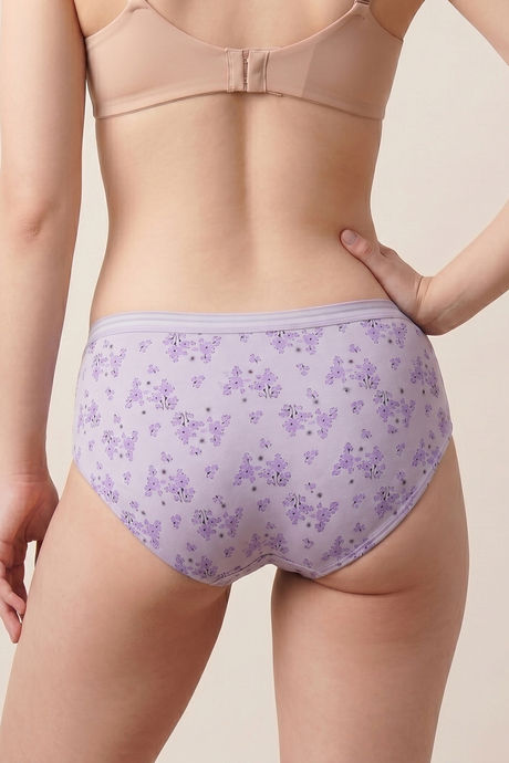 Zivame Regular Rise Full Coverage Hipster Panty (Pack of 3) - Multicolor — image 12